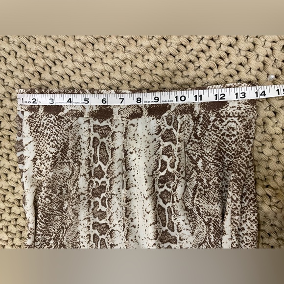 Animal Print 2 Piece set Brown and tan 6-8 - Picture 14 of 16